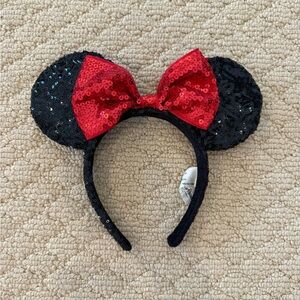 sequin minnie mouse ears
